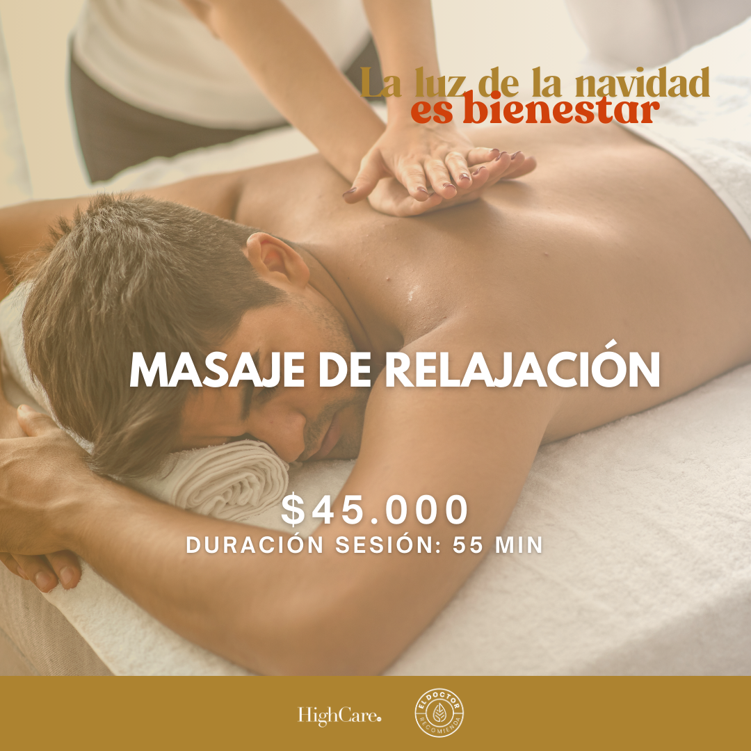 Masaje de best sale relajacion precio